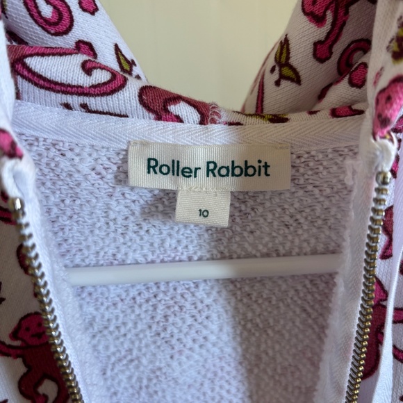 NWOT Roller Rabbit kids hoodie - size 10 - Picture 3 of 3